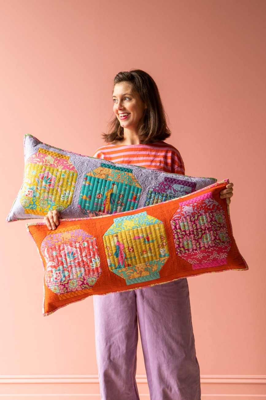 Tilda Patchwork Stoff Baumwolle - Abloom Plum
